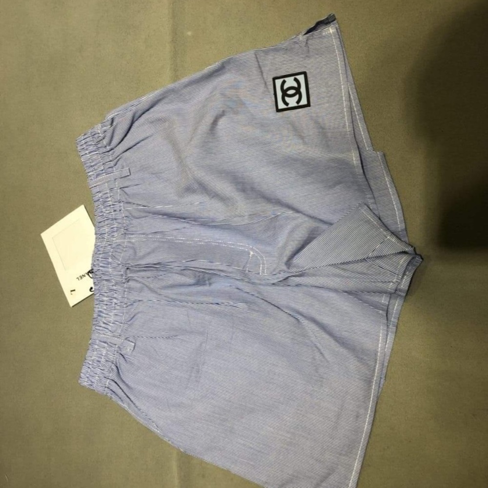 C striped boxer shorts